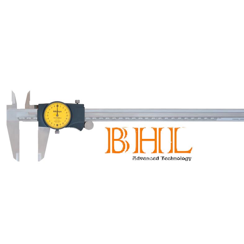 Thước cặp đồng hồ vỏ bạc 505-684 (0-200mm/0.02)