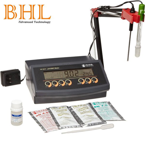 Thiết bị đo pH/mV/Nhiệt độ HI2211