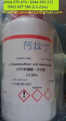 p-Toluenesulfonic acid monohydrate , C7H8O3S , ALADDIN