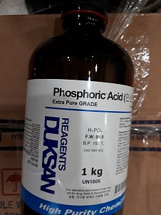 H3PO4, Phosphoric acid, H3PO4 Duksan Hàn Quốc, Phosphoric acid Duksan Hàn Quốc
