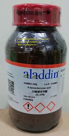 4-Aminobenzoic acid 99% CAS 150-13-0 C7H7NO2 aladdin
