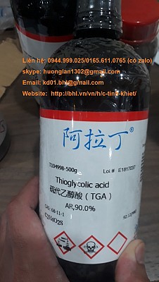 Thioglycolic acid (TGA) 90.0% 68-11-1 C2H4O2S T104998-500g