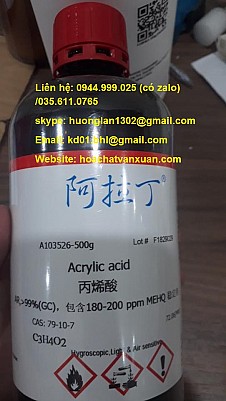 Acrylic acid C3H4O2 CAS 79-10-7 aladdin
