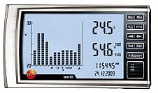 Thiết bị đo độ ẩm testo 623 với chức năng ghi nhớ lịch sử các giá trị đo