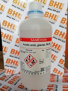 Acetic acid 99.5% Samchun, CH3COOH 99.5% Samchun Hàn Quốc